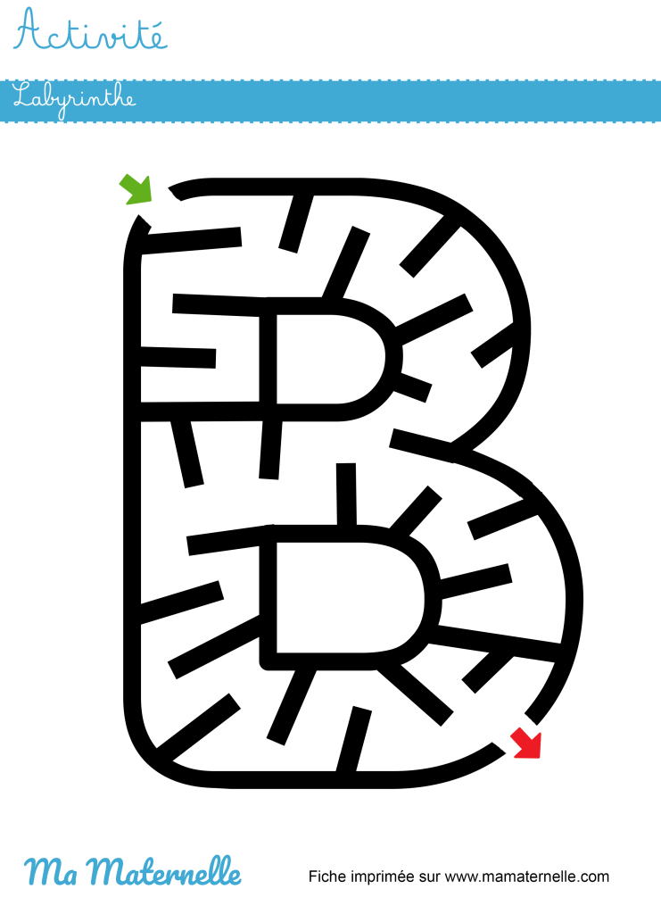 Activités - Activité : labyrinthe