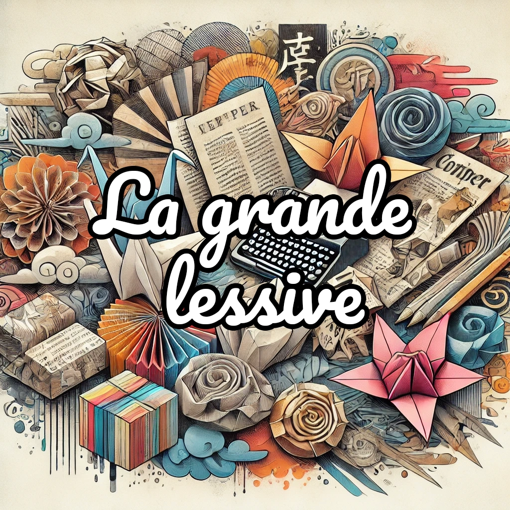 Blog - La Grande Lessive du 20 mars 2025 : « Du papier, des papiers, vos papiers »