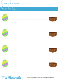Activités - Activité : coloriage de pâques