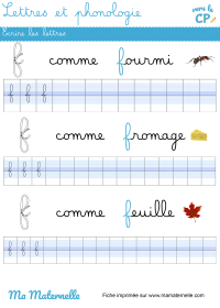 Vers le CP - Lettres et phonologie : écrire les syllabes