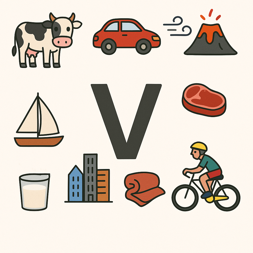 Blog - Les mots en V