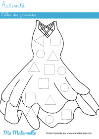 Petite section - Mathématiques : découper, mélanger puis replacer