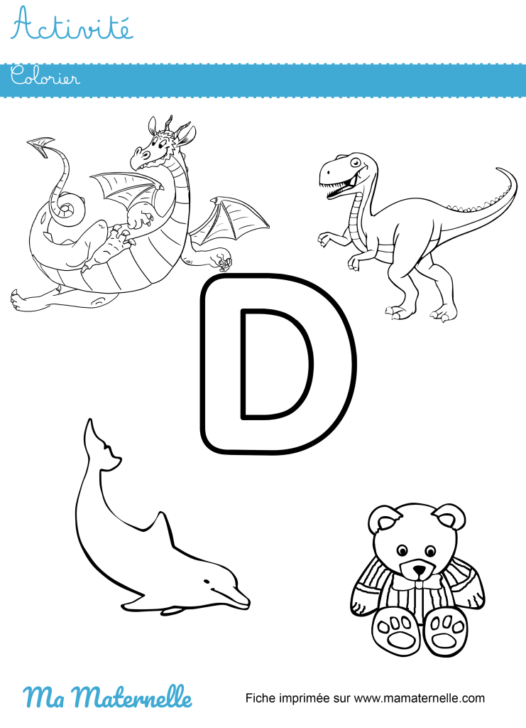 Activités - Activité : colorier