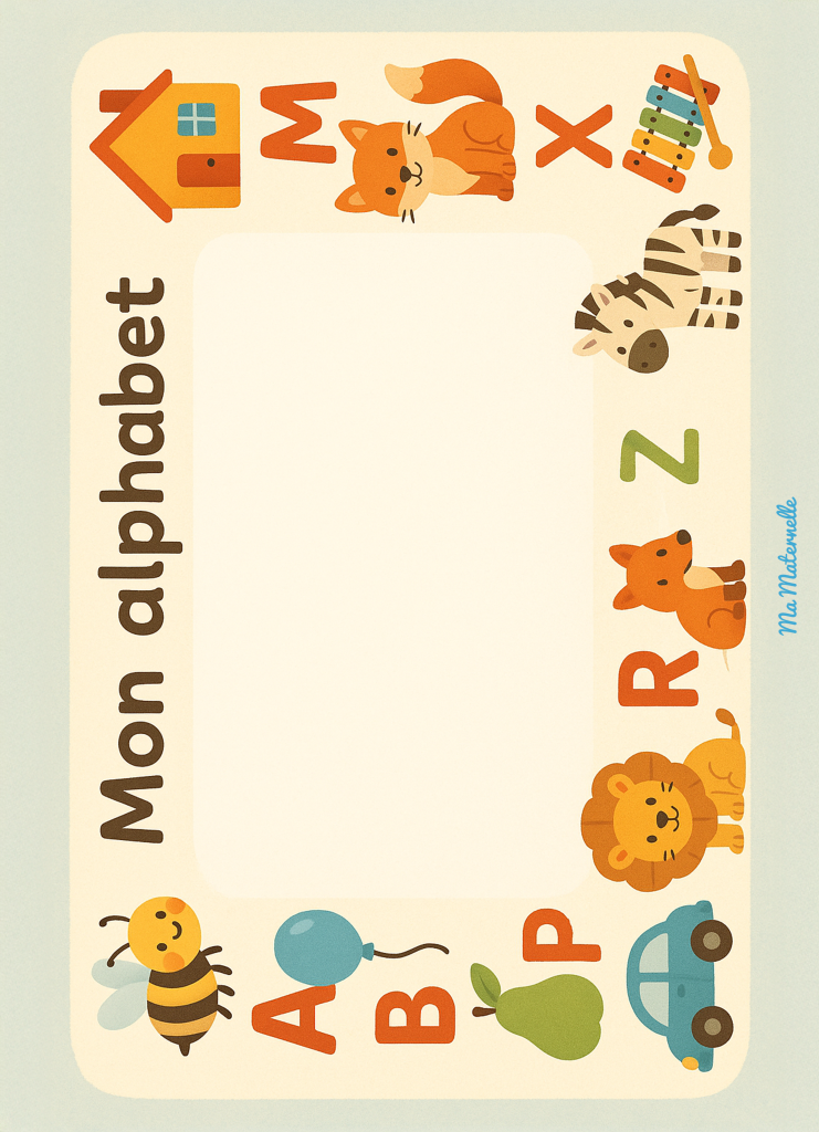 Activités - Outil pédagogique : ardoise mon alphabet