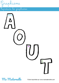 Grande section - Mathématiques : colorier en fonction des indications