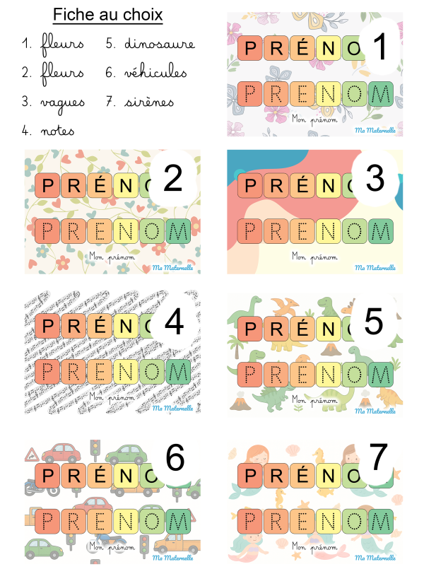Mon prénom