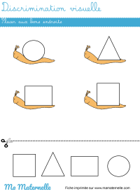 Grande section - Lettres : relier les images au nombre de syllabes