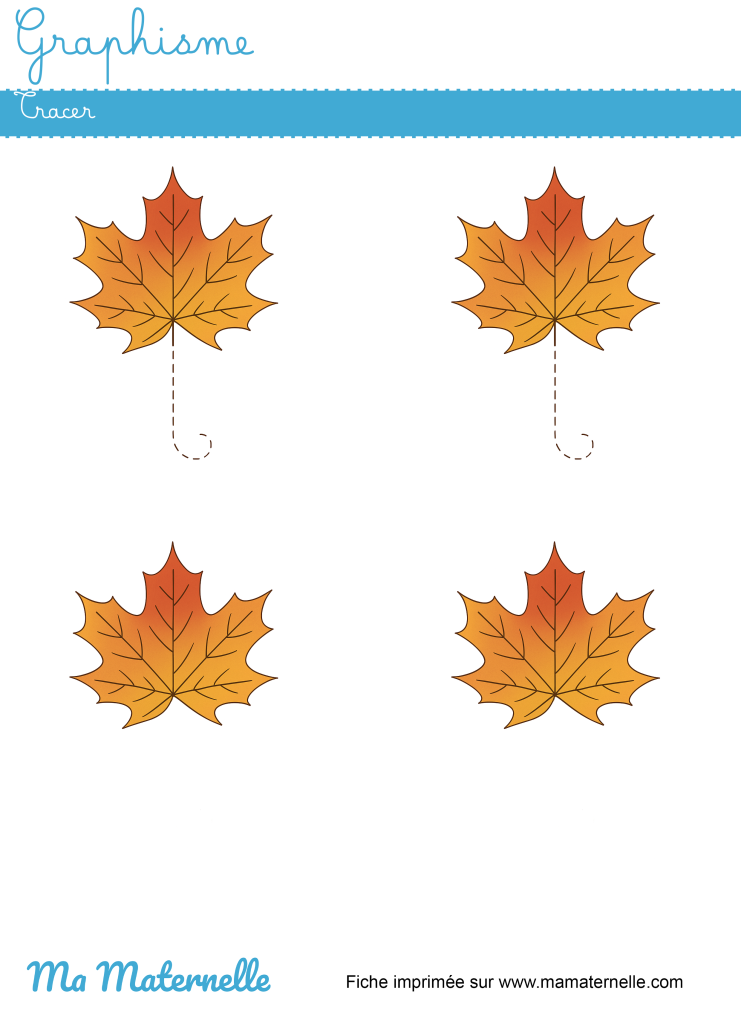 Grande section - Graphisme : tracer