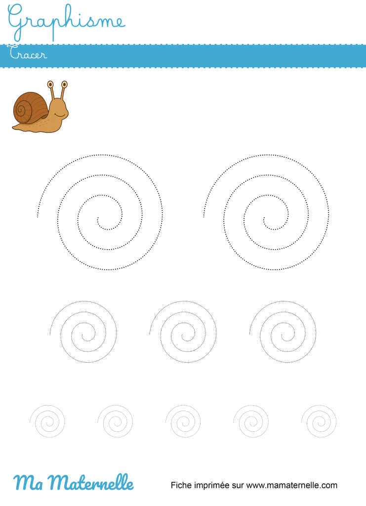 Grande section - Graphisme : tracer