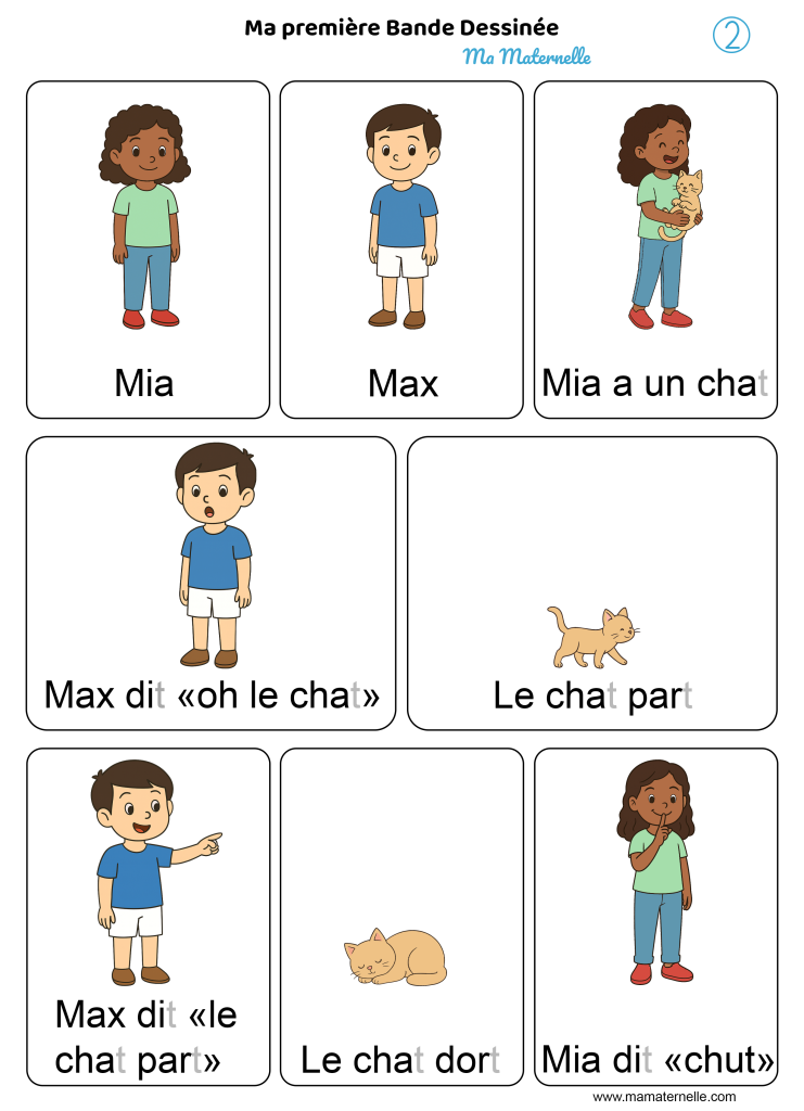 Vers le CP - Ma première Bande Dessinée (2)