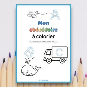 Mon abécédaire à colorier