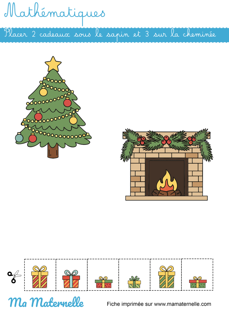 Moyenne section - Mathématiques : placer