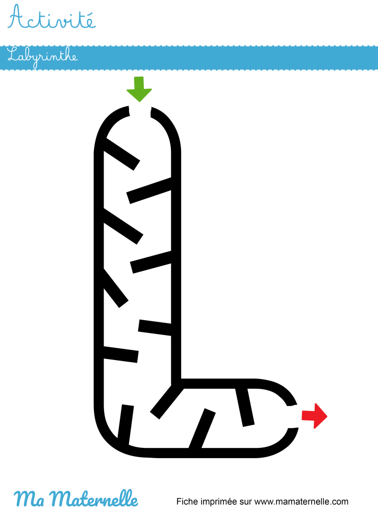 Activités - Activité : labyrinthe