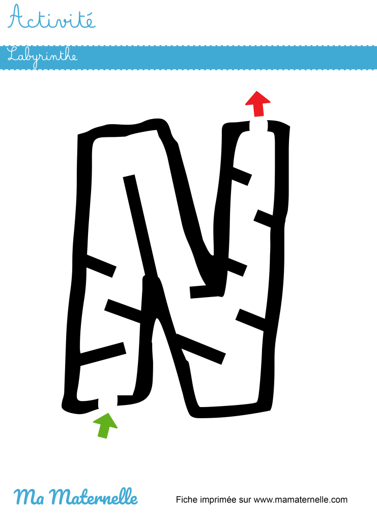 Activités - Activité : labyrinthe