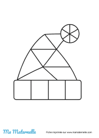 Grande section - Lettres : colorier les formes où le mot est écrit