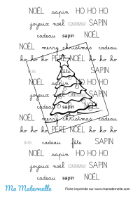 Activités - Imagier de noël