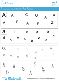 Moyenne section - Discrimination visuelle : trouver l&rsquo;intrus