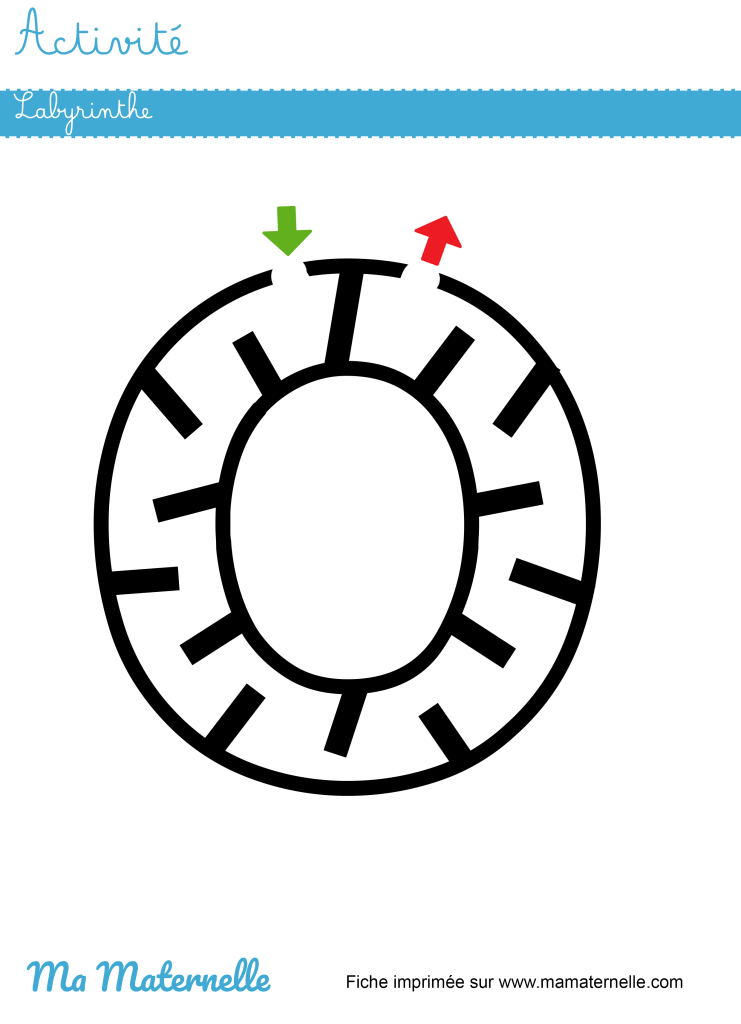 Activités - Activité : labyrinthe