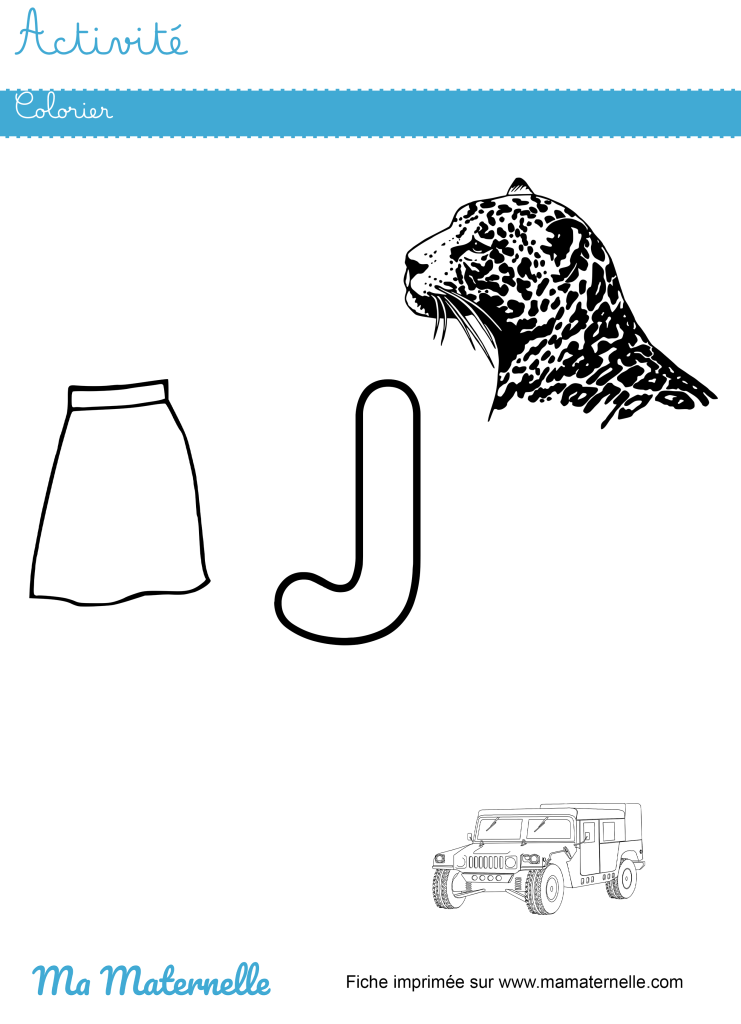 Activités - Activité : colorier