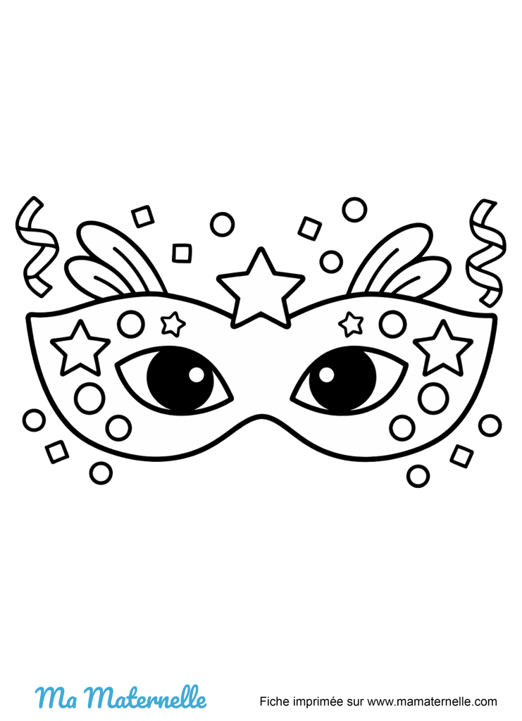 Activités - Coloriage carnaval