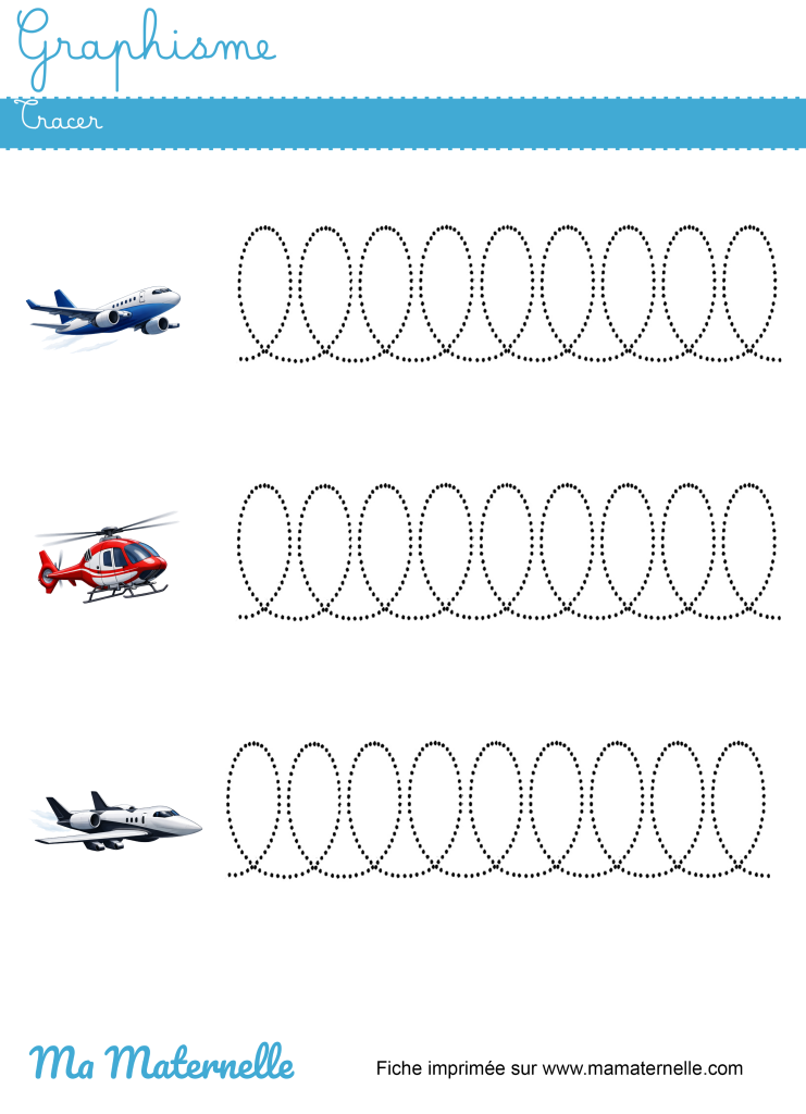 Grande section - Graphisme : tracer