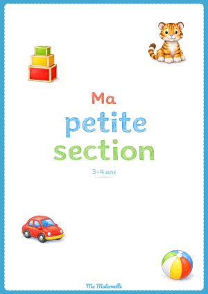 Cahier d'activités : Ma petite section