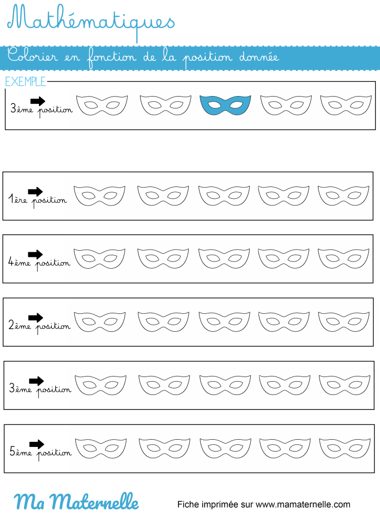 Grande section - Mathématiques : compter puis entourer