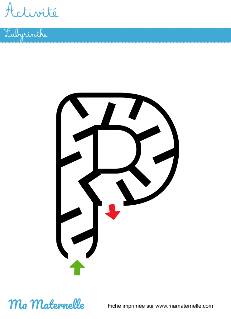 Activités - Activité : labyrinthe