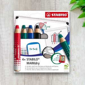 Pack de crayons effaçables Stabilo MARKdry