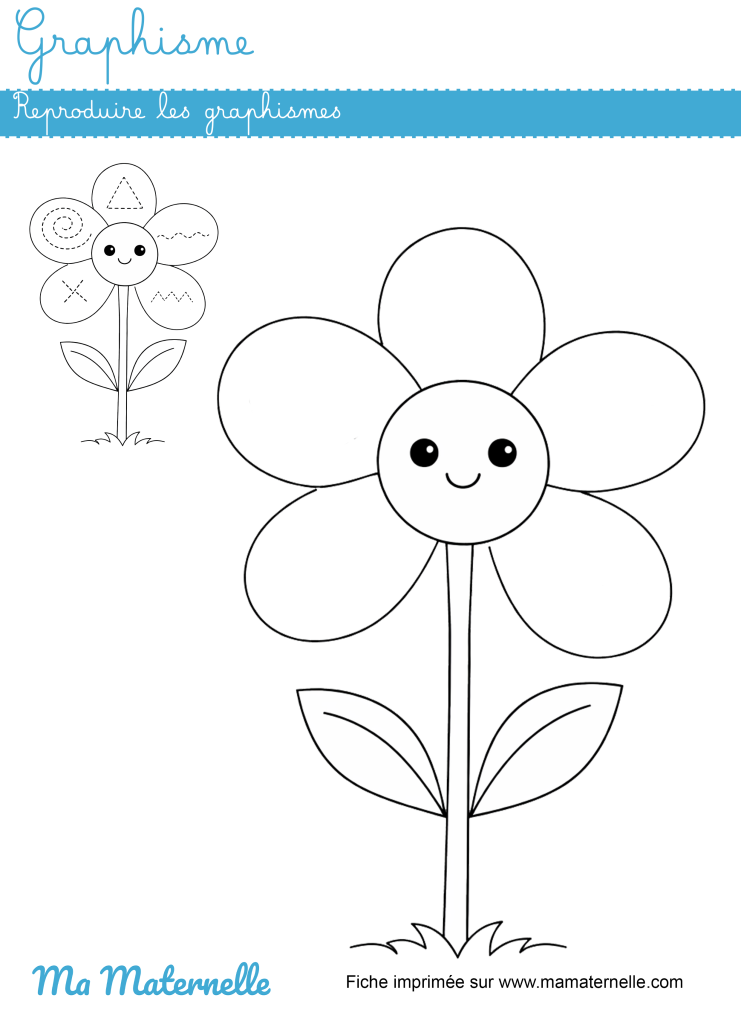 Grande section - Graphisme : reproduire les graphismes