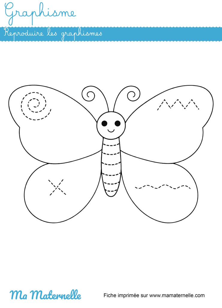 Grande section - Graphisme : reproduire les graphismes