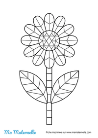 Activités - Coloriage : fleurs du printemps