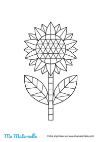 Activités - Coloriage : fleurs du printemps