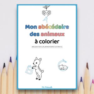 Mon abécédaire des animaux à colorier