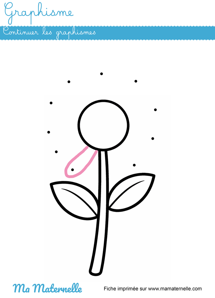 Grande section - Graphisme : continuer les graphismes