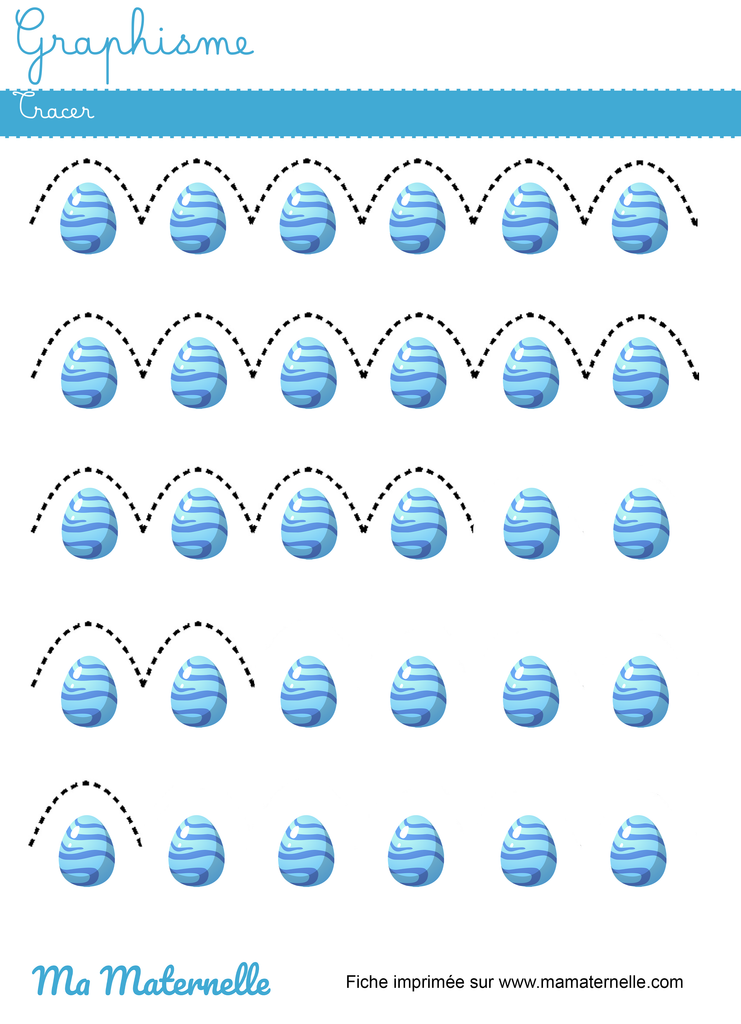 Grande section - Graphisme : tracer