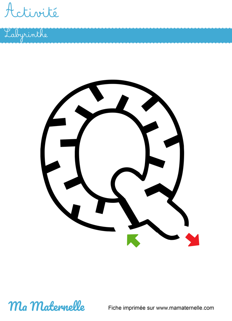 Activités - Activité : labyrinthe