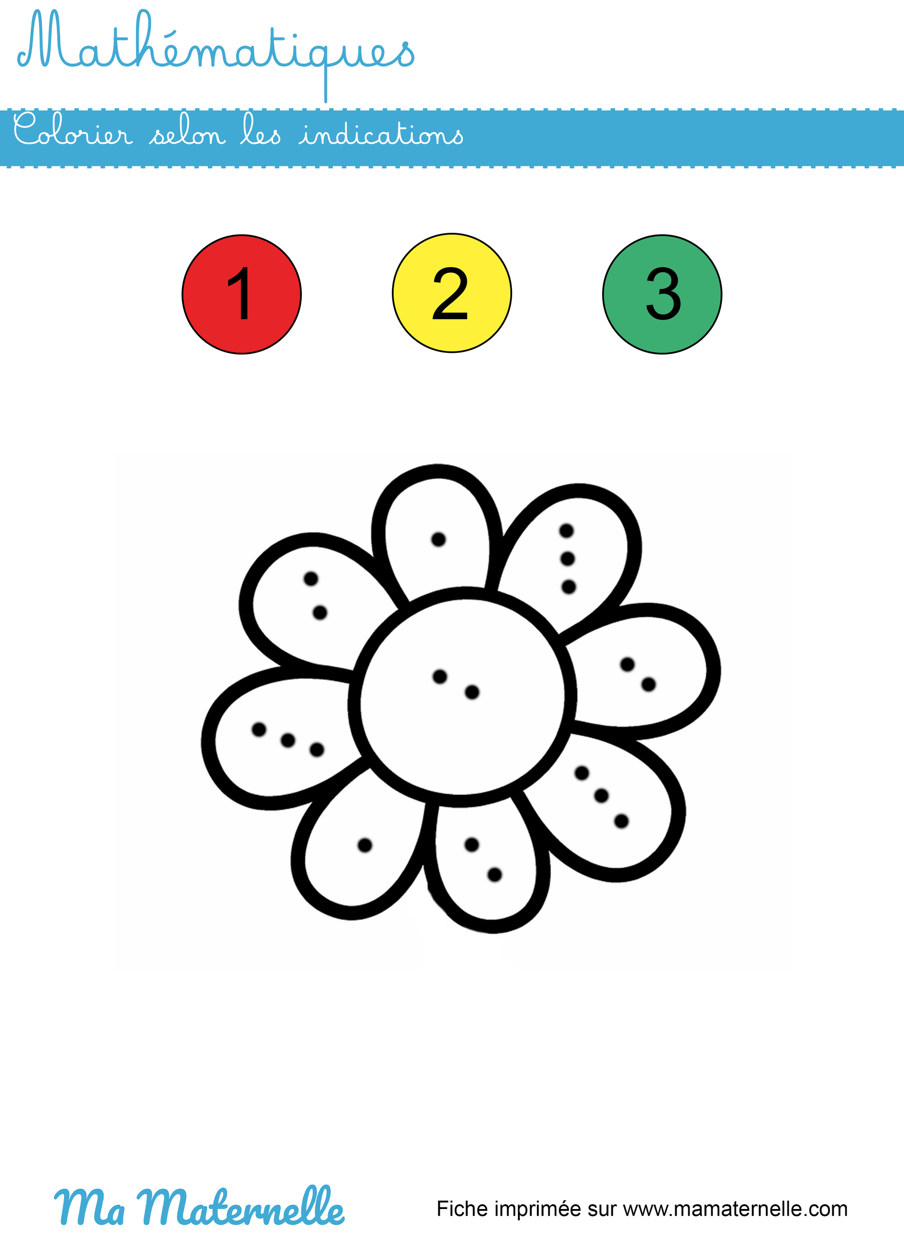 fiche maternelle