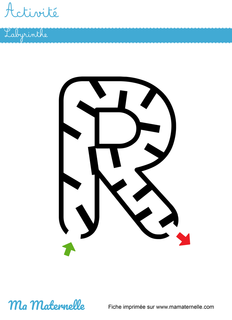 Activités - Activité : labyrinthe