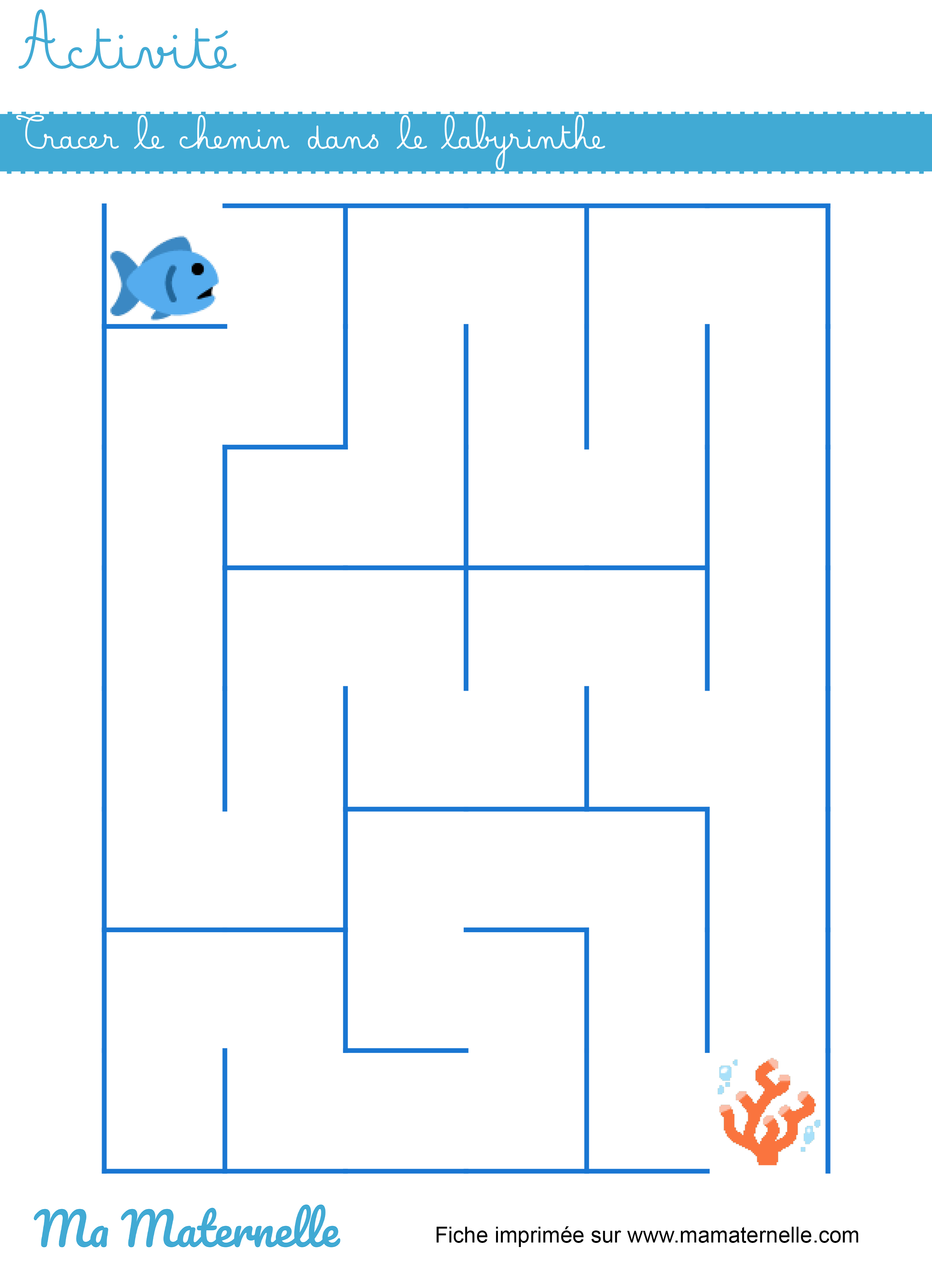 Activités - Activité : labyrinthe