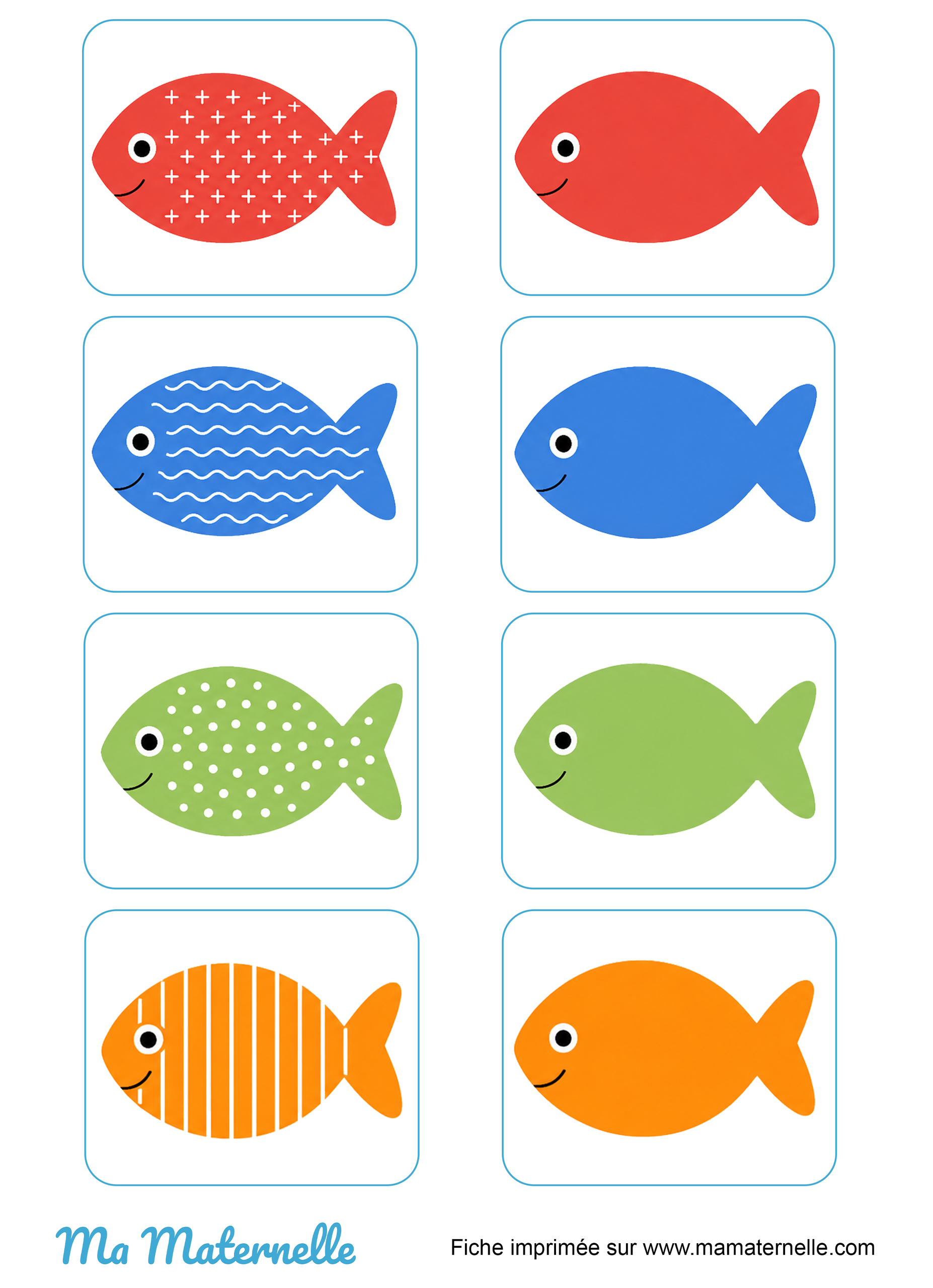 jeu cartes graphisme maternelle
