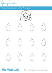 fiche maternelle émotions