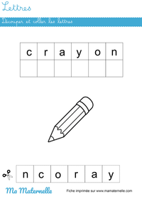 fiche maternelle