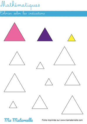 fiche formes maternelle