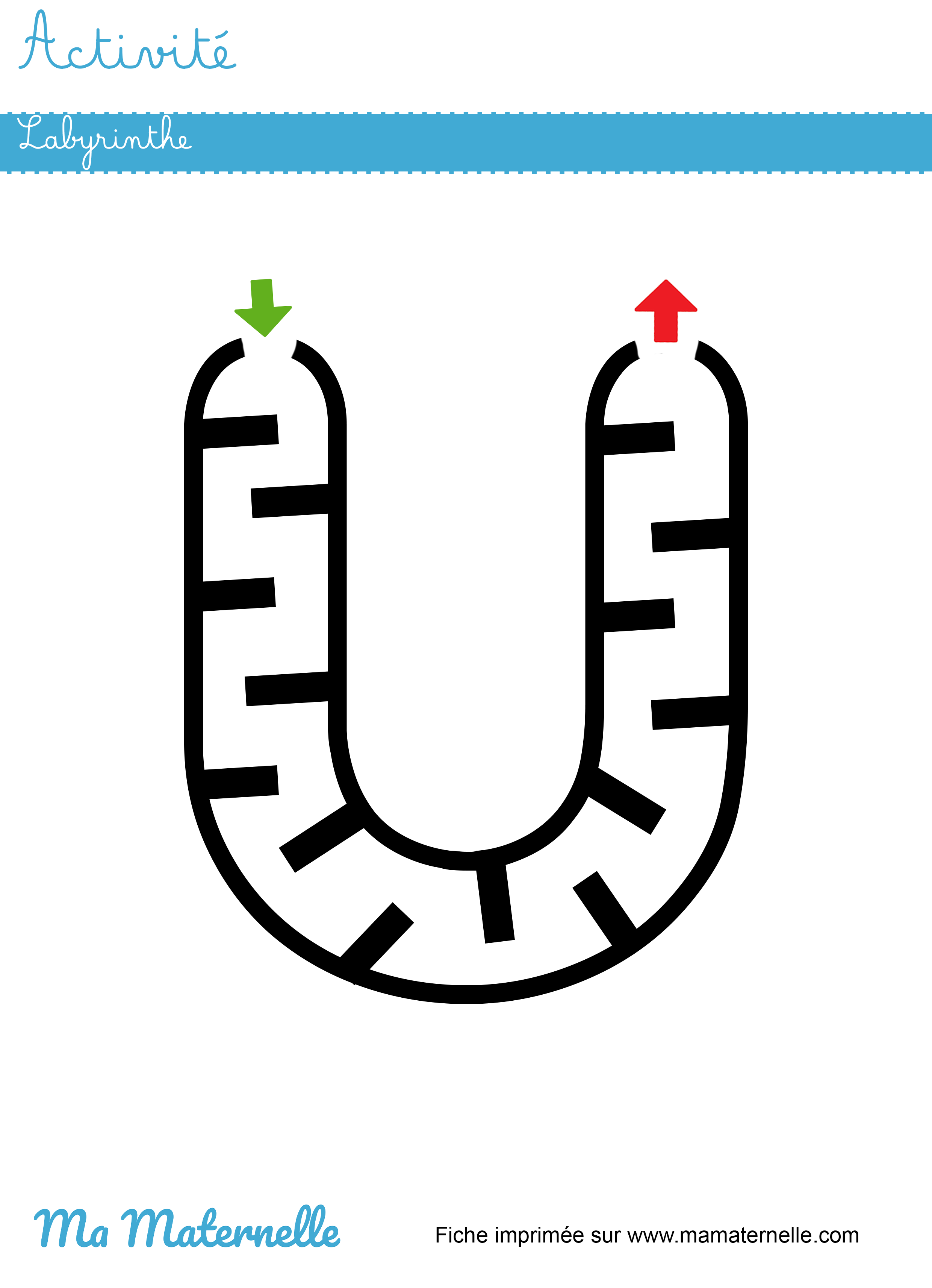 Activités - Activité : labyrinthe