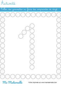 fiches maternelle à imprimer