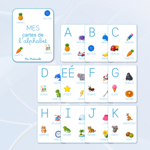 cartes alphabet à imprimer