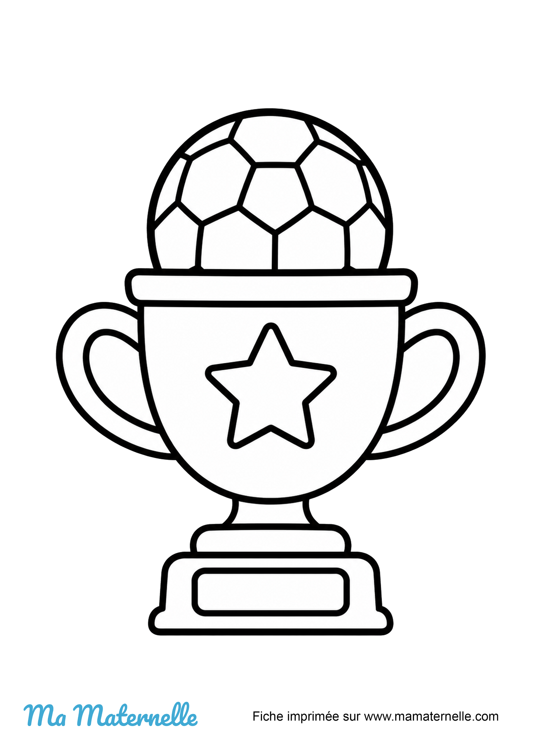 Activités - Coloriage : foot