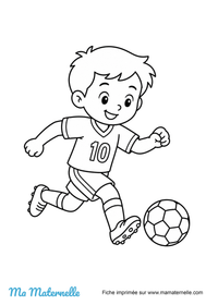 Activités - Coloriage : foot