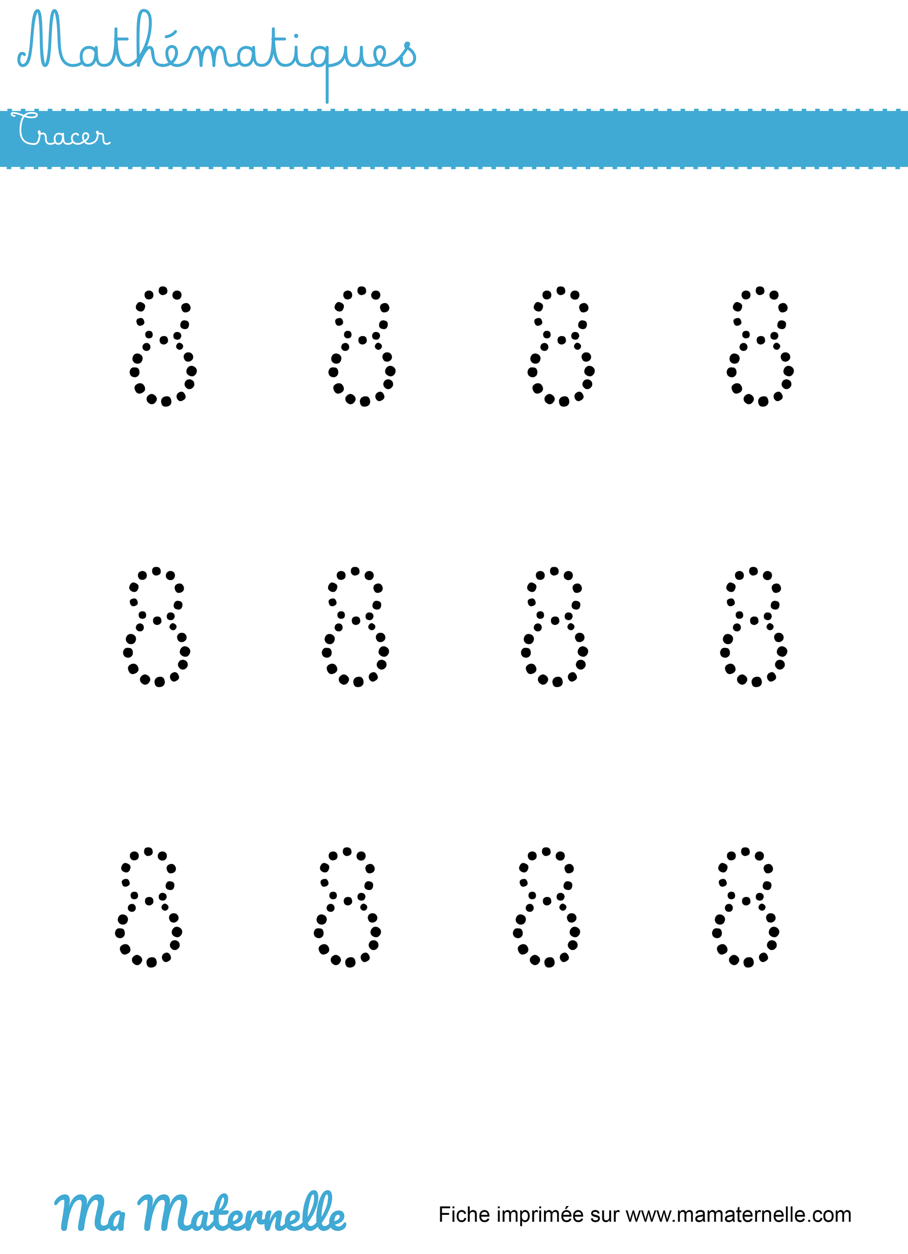 Moyenne section - Mathématiques : tracer